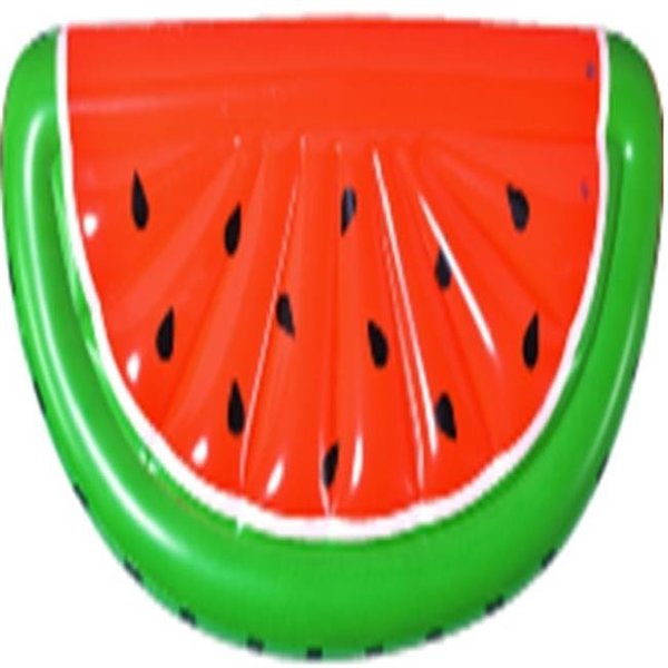 Pool Central Pool Central 33377599 70.5 in. Inflatable Watermelon Lounge Pool Mat 33377599